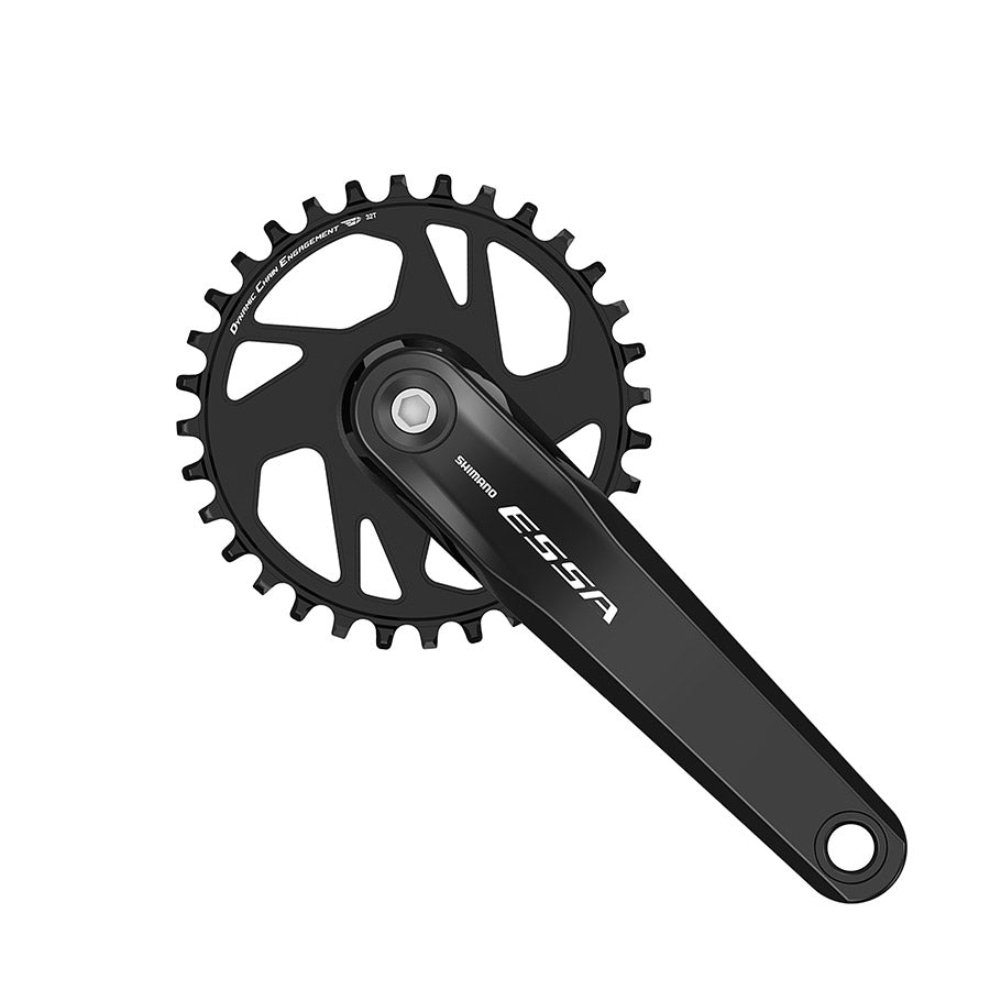 Shimano, ESSA FC-U2000-1, Crankset, Speed: 7/8, BCD: Rivets, 32, Square, 170mm, Black, EFCU20001CA2