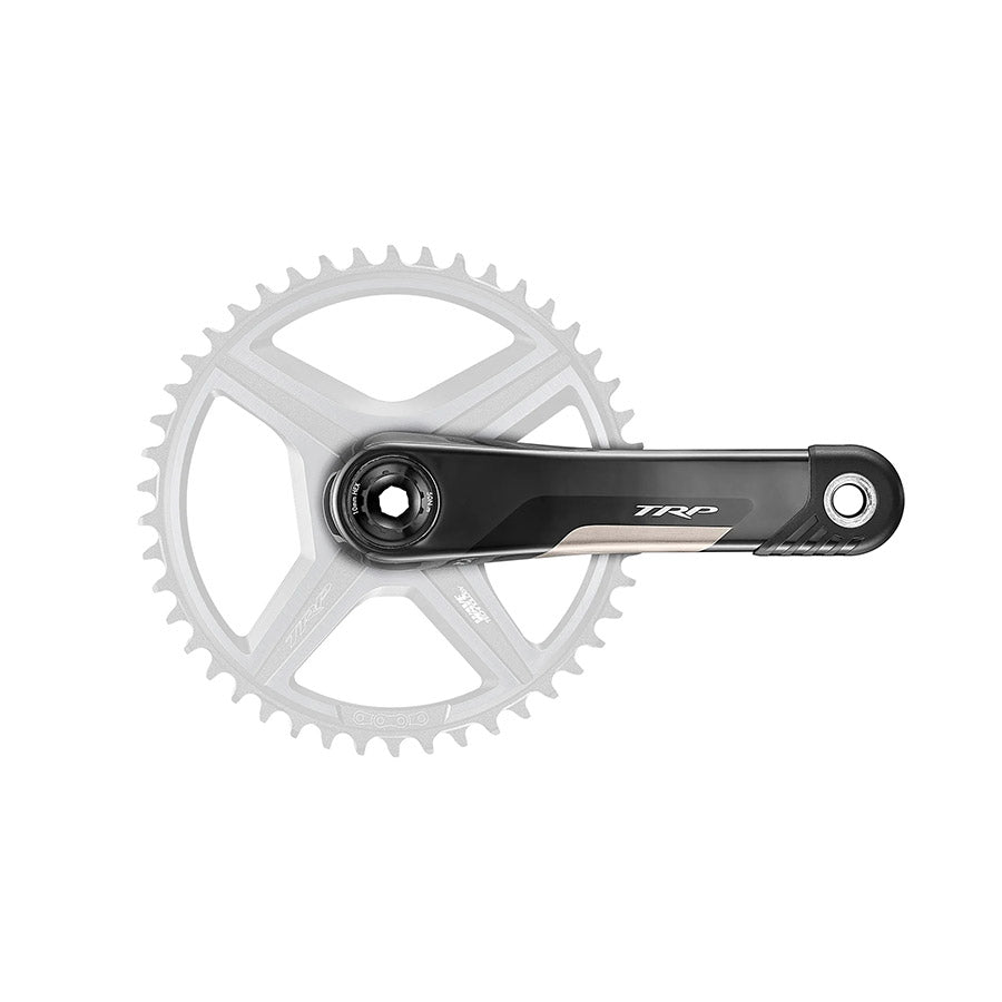 TRP, Vistar CK-G8000 Gravel, Crankset, Speed: 12, Spindle: 30mm, BCD: Direct Mount, BB30 83, 165mm, Black, Road Disc