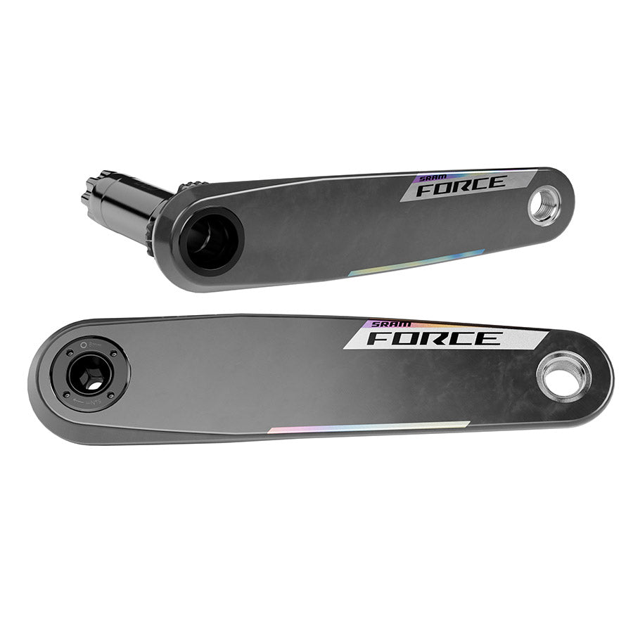 SRAM, Force E1 Crank Arm Assembly, Crank Arm, 172.5mm, DUB, BCD: Direct Mount SRAM 8 Bolt, Black
