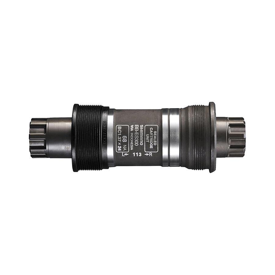 Shimano, BB-ES300, Octalink, BB Shell: 68mm, Axle: 113mm, Steel, Silver, EBBES300B13