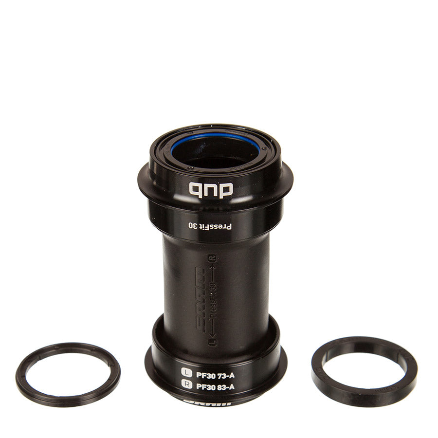 SRAM, DUB PF30 Road Wide 73mm, Press Fit BB, PF30, Spindle: 28.99mm, Width: 73mm, Diameter: 46mm