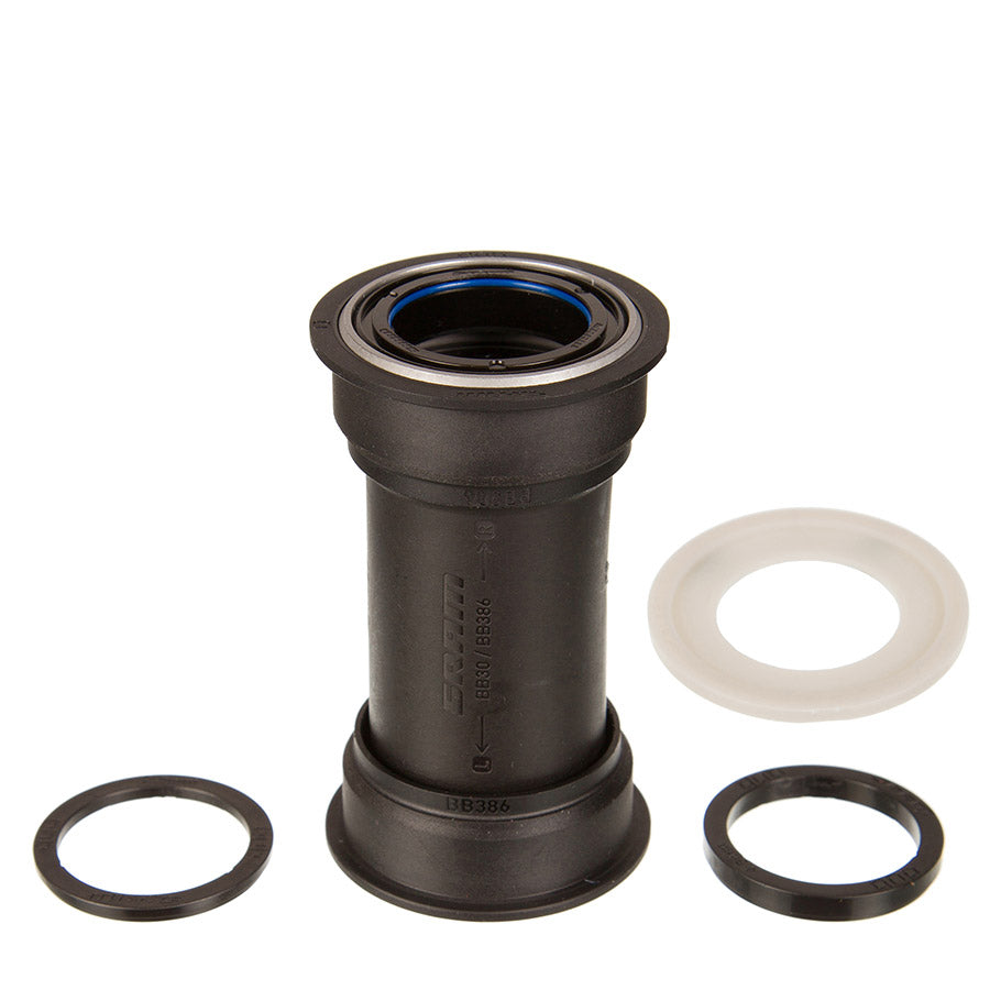 SRAM, DUB PF30 Road Wide 86mm, Press Fit BB, PF30, Spindle: 28.99mm, Width: 86mm, Diameter: 46mm