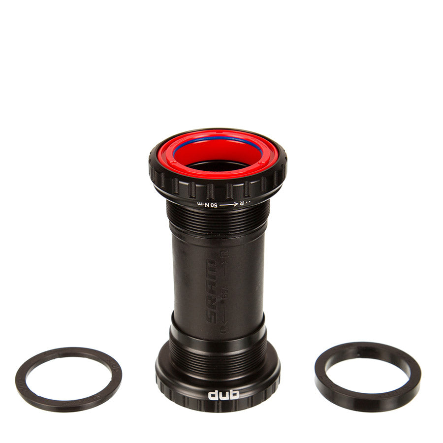 SRAM, DUB BSA 68mm Road Wide Ceramic, Threaded Cups, British, 68mm, 28.99mm