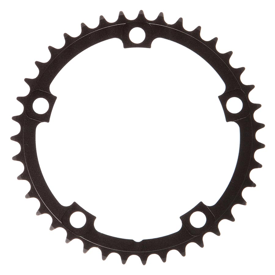 FSA, 39T, 10/11sp., BCD: 130mm, 5 Bolts, Pro Road, Inner Chainring, For Double, Aluminum, Black, 371-0139D
