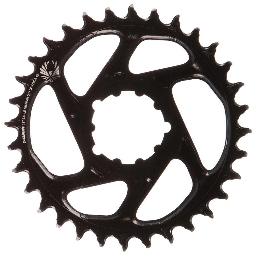 SRAM, X-SYNC 2 SL 3mm, Chainring, Teeth: 32, Speed: 11/12, BCD: Direct Mount, Single, Aluminum, Gold