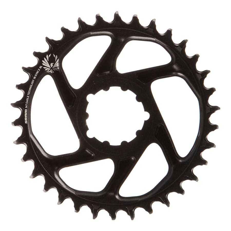 SRAM, X-SYNC 2 SL 3mm, Chainring, Teeth: 32, Speed: 11/12, BCD: Direct Mount, Single, Aluminum, Gold