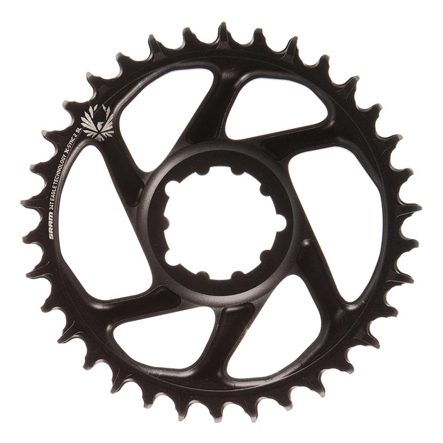 SRAM, X-SYNC 2 SL 3mm, Chainring, Teeth: 32, Speed: 11/12, BCD: Direct Mount, Single, Aluminum, Gold