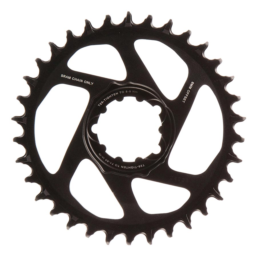 SRAM, X-SYNC 2 SL 3mm, Chainring, Teeth: 32, Speed: 11/12, BCD: Direct Mount, Single, Aluminum, Gold