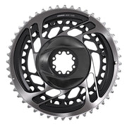SRAM, Red AXS 2x, Chainring, Teeth: 33/46, Speed: 12, BCD: Direct Mount, Pair, Aluminum, Grey