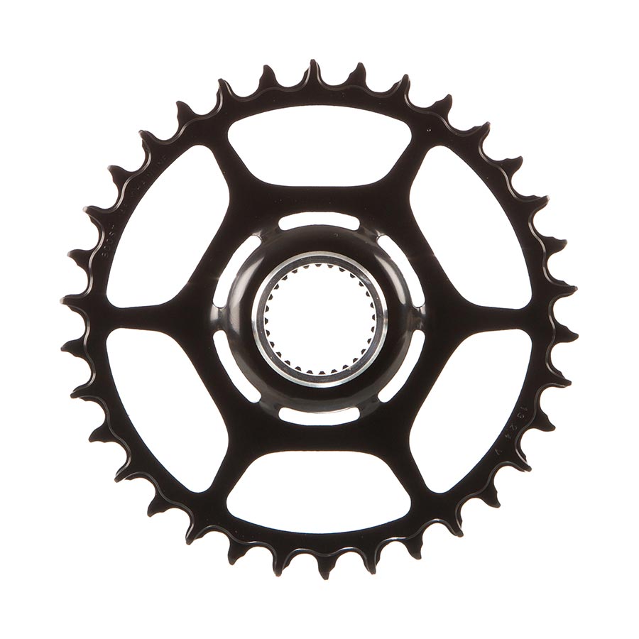 SRAM, X-SYNC 2 Bosch, Chainring, Teeth: 16, Speed: 12, BCD: Direct Mount, Single, Steel, Black