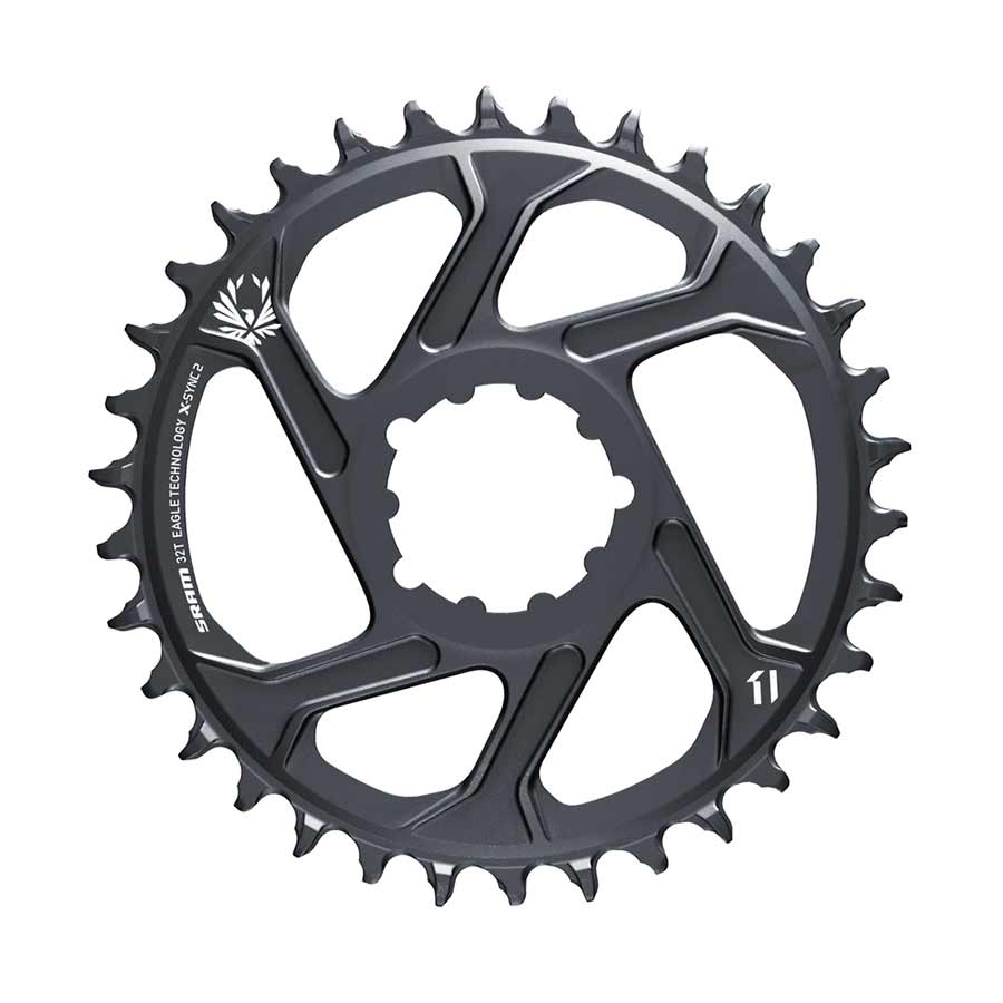 SRAM, GX Eagle C1, Chainring, Teeth: 30, Speed: 11/12, BCD: Direct Mount, Aluminum, Grey, 11.6218.046.001, 6mm