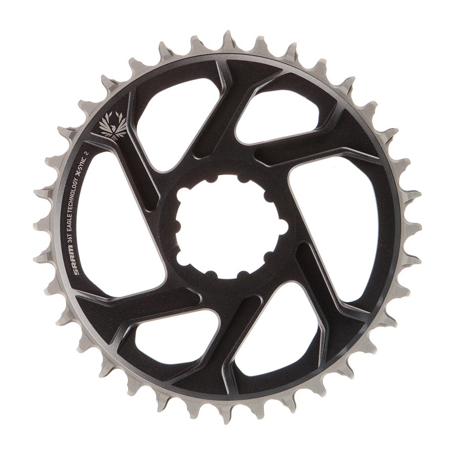 SRAM, Eagle, Chainring, Teeth: 30, Speed: 11/12, BCD: Direct Mount, Aluminum, Grey, -4mm
