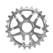 Eclat, Abyss, Chainring, Teeth: 25, 6061-T6 Aluminum, Silver