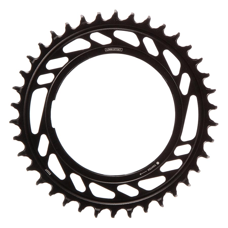 SRAM, Road Thread Mount E1, Chainring, Teeth: 46, Speed: 12/13, BCD: Thread Mount, Aluminum