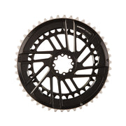 SRAM, Force E1 2x Direct Mount, Chainring, Teeth: 46/33, Speed: 12, BCD: Direct Mount SRAM 8 Bolt, Black