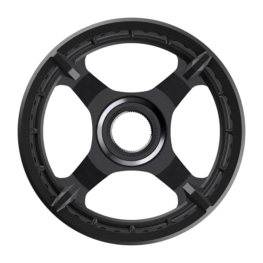 Shimano, CR-ET600, Chainring, Teeth: 38, Speed: 9-11, BCD: 104, Steel, Black, ECRET600A8XL