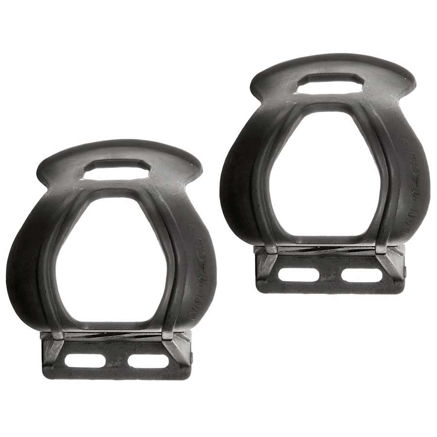 EVO, Strapless Double toe-clips, Black