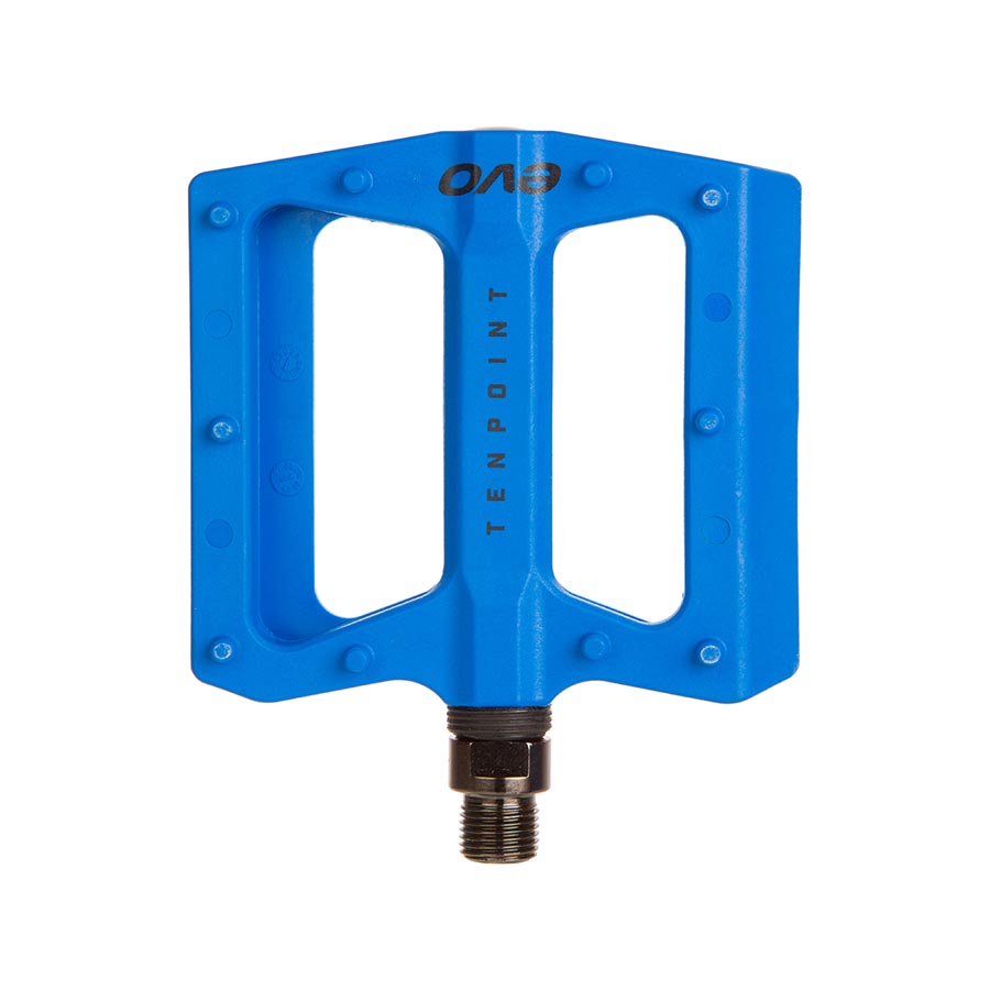 EVO, Tenpoint, Platform Pedals, Body: Nylon, Spindle: Cr-Mo, 9/16'', Black, Pair