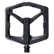 crankbrothers, STAMP 2 Large, Platform Pedals, Body: Aluminum, Spindle: Cr-Mo, 9/16'', Black, Pair