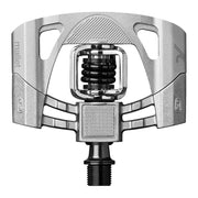 crankbrothers, MALLET 2, Pedals, Body: Aluminum, Spindle: Cr-Mo, 9/16'', Raw / Silver Spring, Pair