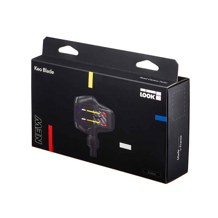 Look, Keo Blade  12, Pedals, Body: Carbon, Spindle: Cr-Mo, 9/16'', Black, Pair