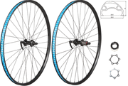 49°N 29 Disc Center Lock/6 Bolt QR Wheel