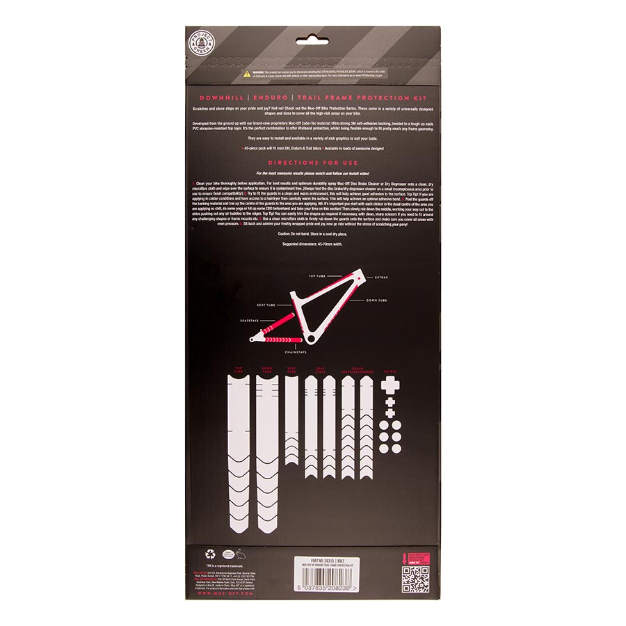 Muc-Off, Frame Protection, Bolt, Kit