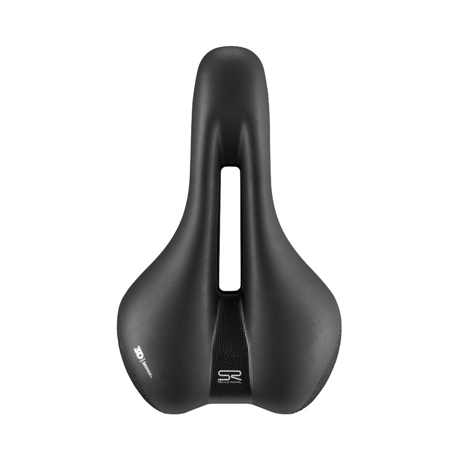 Selle Royal, Ellipse Athletic, Saddle, 266 x 163mm, Unisex, 406g, Black