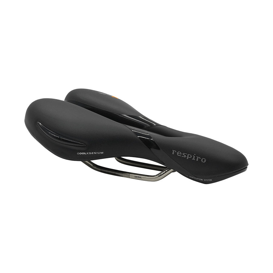 Selle Royal, Respiro Athletic Stracciatella, Saddle, 279 x 159mm, Unisex, 429g, Black