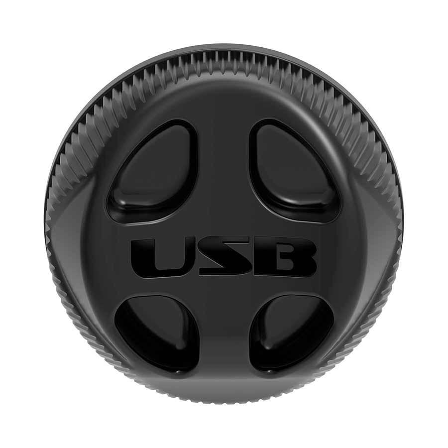 Lezyne, Lights End Plug, Black (For KTV Drive)