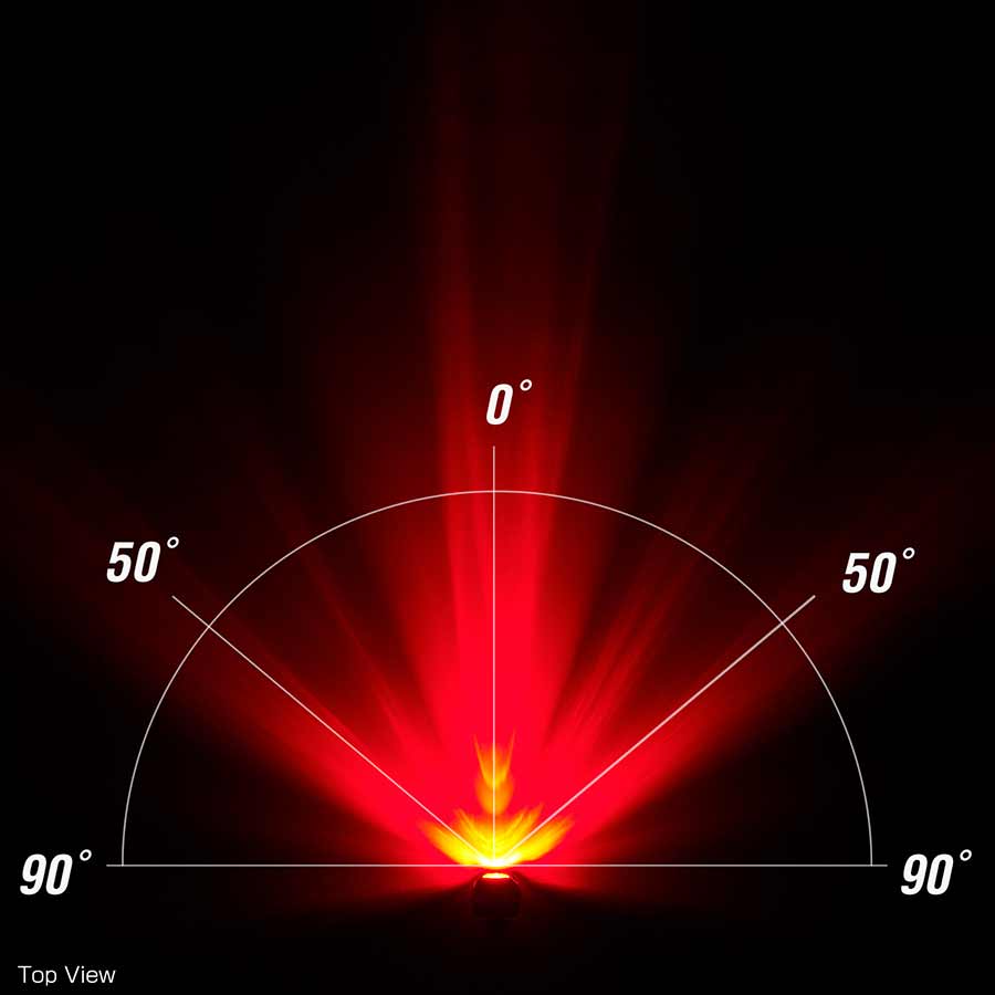 CatEye, Orb Rechargeable, Light, Rear, Black