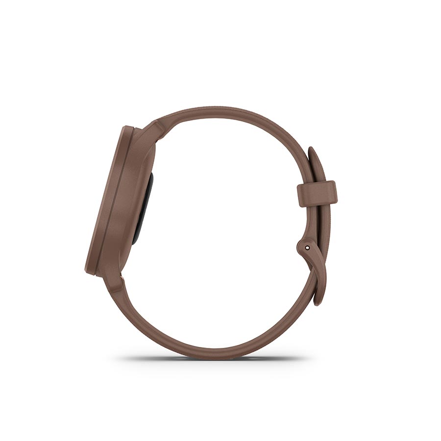Garmin, vivomove Sport, Watch, Watch Color: Cocoa, Wristband: Cocoa - Silicone
