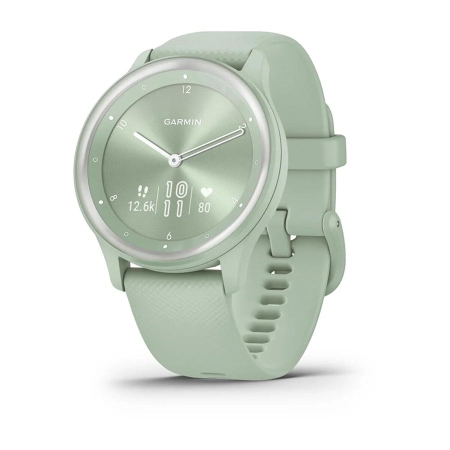 Garmin, vivomove Sport, Watch, Watch Color: Cocoa, Wristband: Cocoa - Silicone