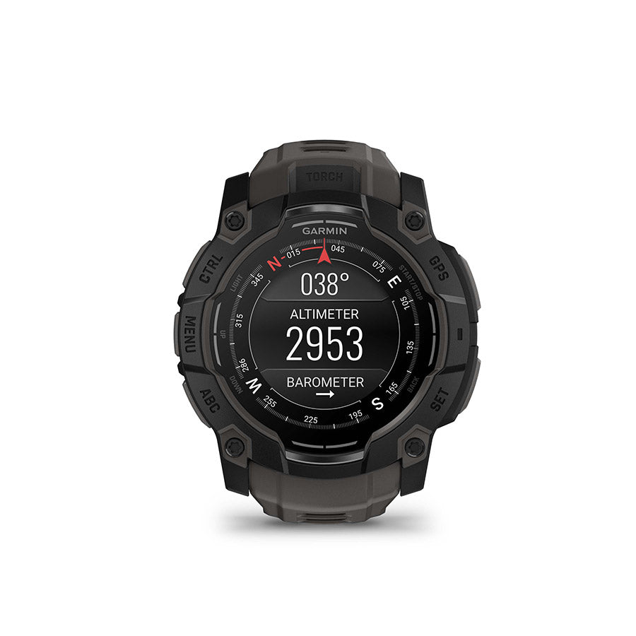 Garmin, Instinct 3 50mm AMOLED, Watch, Watch Color: Neo Tropic, Wristband: Twilight - Silicone
