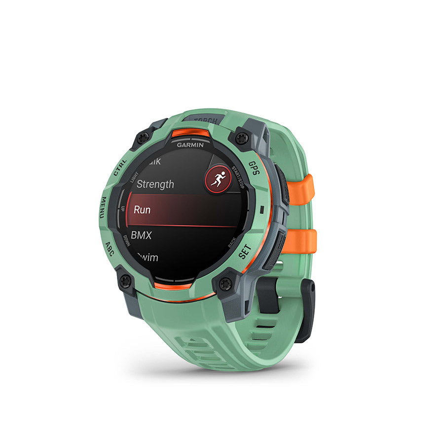 Garmin, Instinct 3 45mm AMOLED, Watch, Watch Color: Neo Tropic, Wristband: Neo Tropic - Silicone