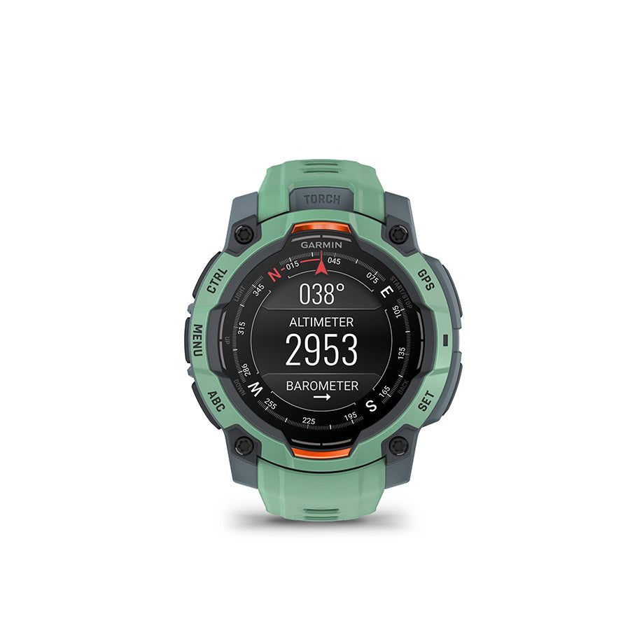 Garmin, Instinct 3 45mm AMOLED, Watch, Watch Color: Neo Tropic, Wristband: Neo Tropic - Silicone