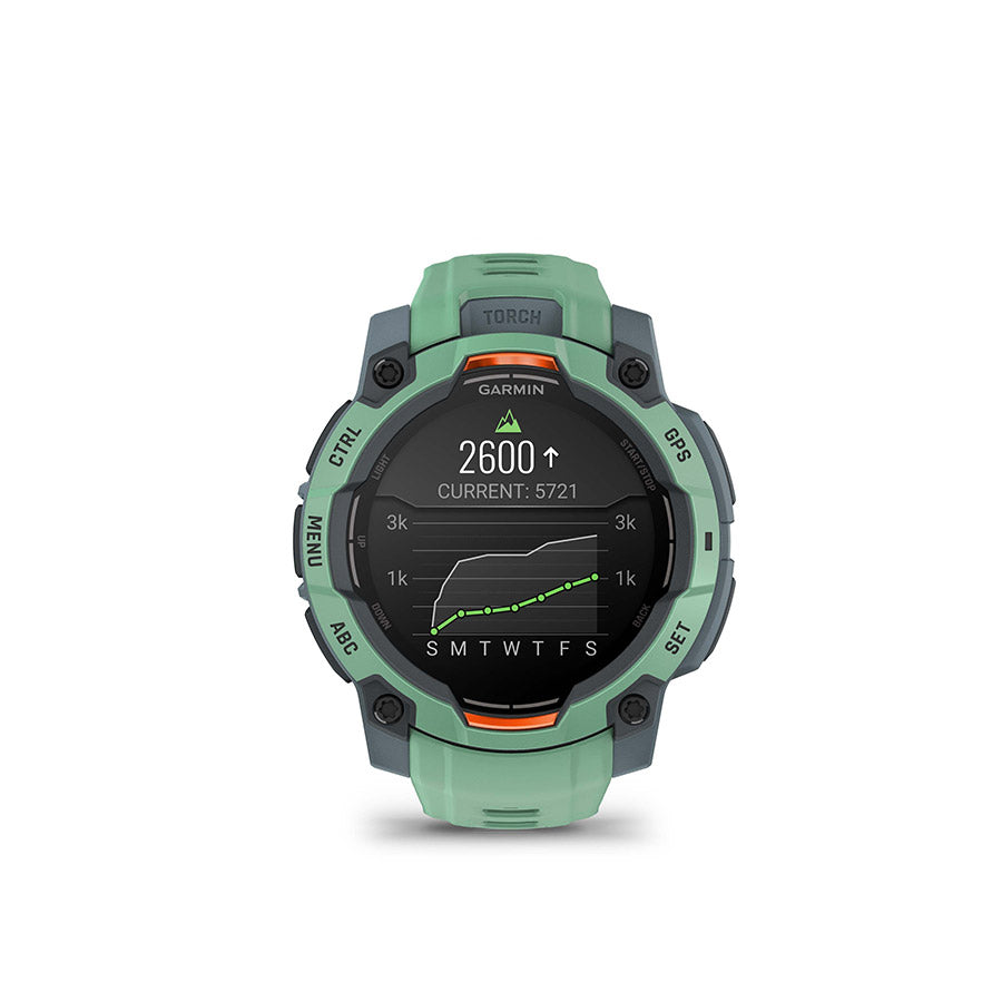Garmin, Instinct 3 45mm AMOLED, Watch, Watch Color: Neo Tropic, Wristband: Neo Tropic - Silicone