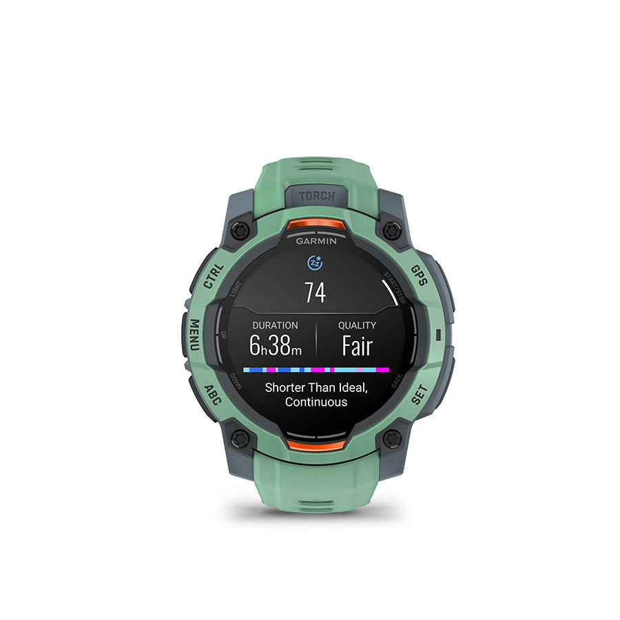 Garmin, Instinct 3 45mm AMOLED, Watch, Watch Color: Neo Tropic, Wristband: Neo Tropic - Silicone