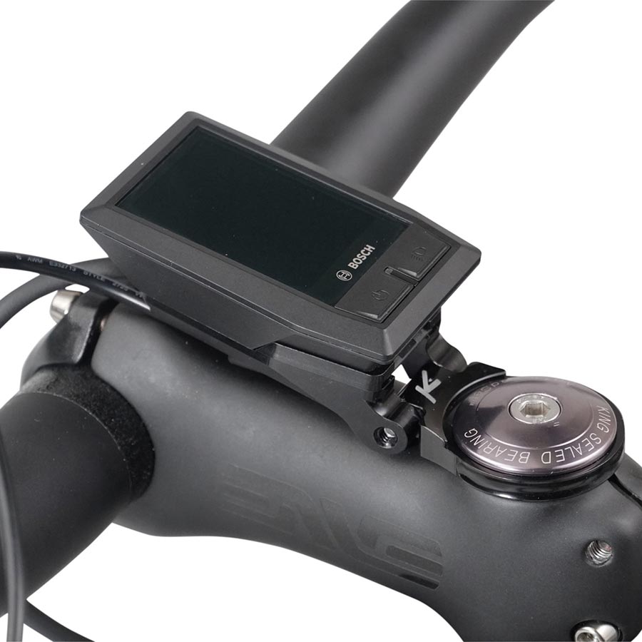 K-Edge, Kiox Stem E-Bike, Computer Bike Mount, Stem mount, Aluminum, Black
