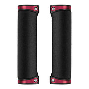 crankbrothers, Cobalt Grips, Grips, 130mm, Black/Red, Pair