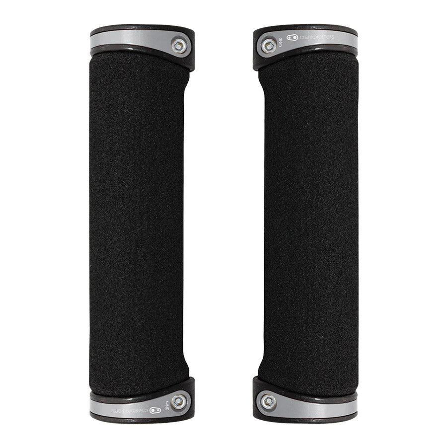 crankbrothers, Cobalt Grips, Grips, 130mm, Black/Red, Pair