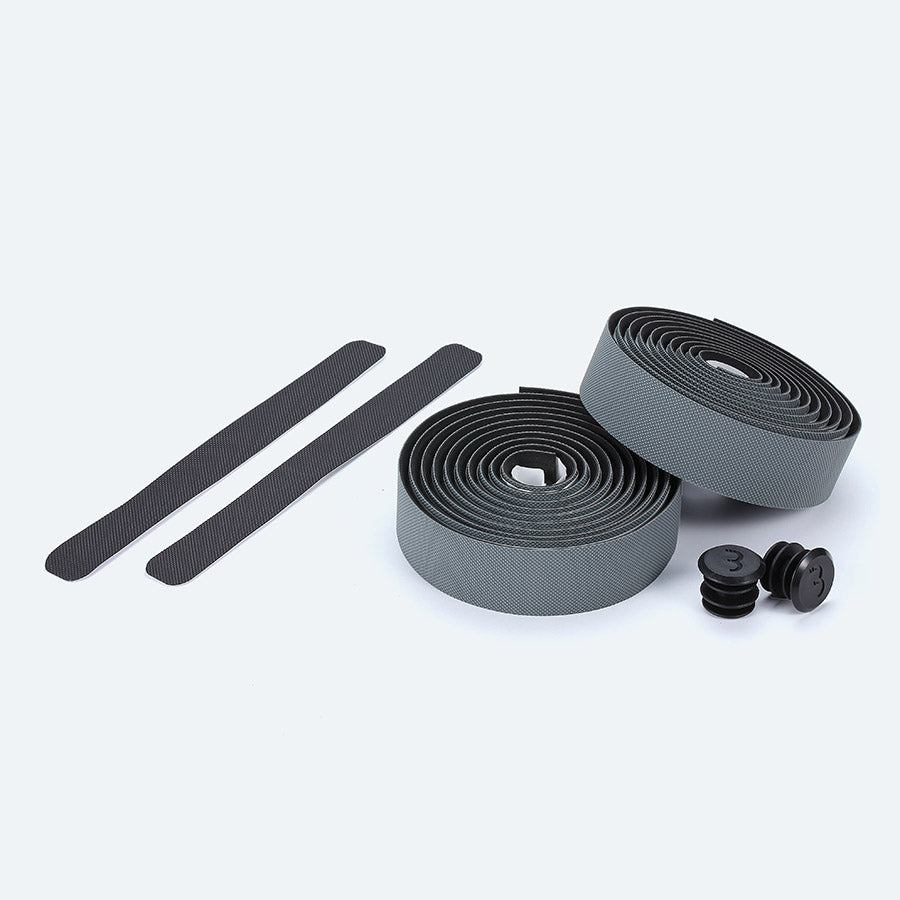 BBB Cycling, BHT-16 GravelRibbon Gel, Handlebar Tape, Black, 3.5mm Thick