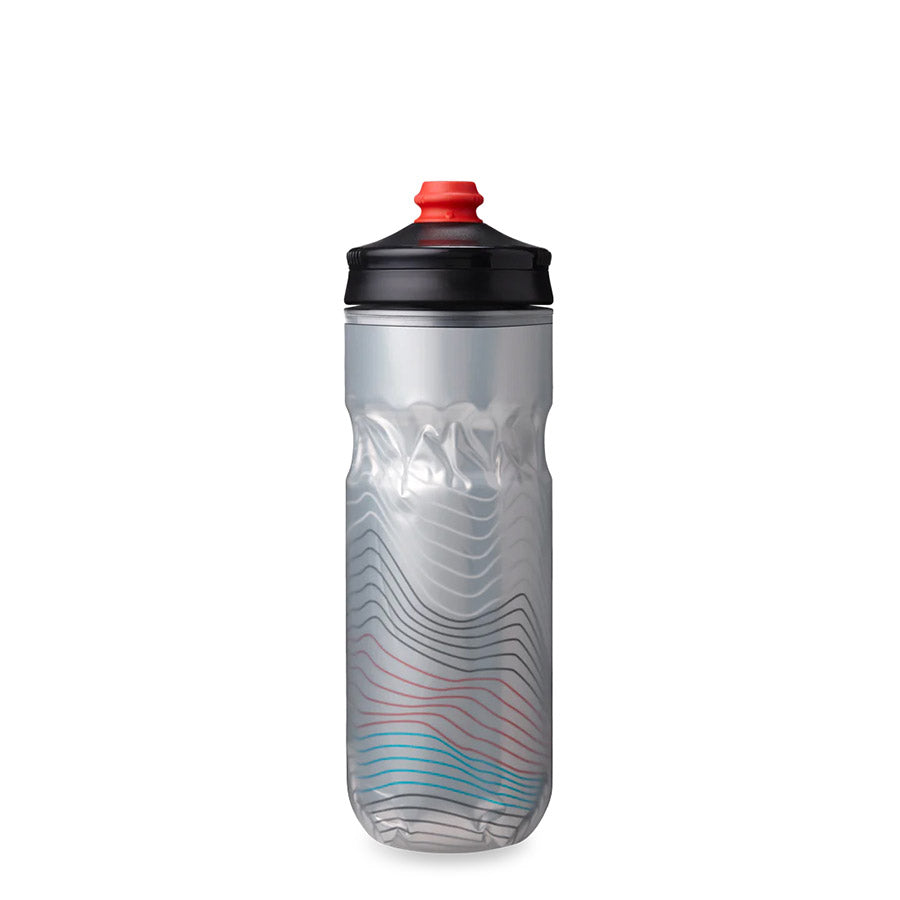 Polar/Hydrapak, Surge Ascent, Water Bottle, 600ml / 20oz, Silver