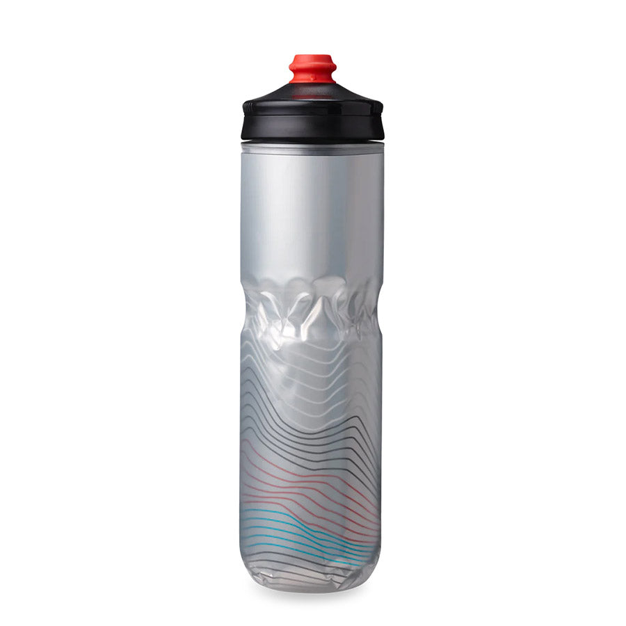 Polar/Hydrapak, Surge Ascent, Water Bottle, 600ml / 20oz, Silver