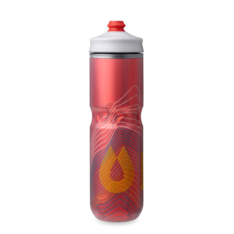 Polar/Hydrapak, Surge Ascent, Water Bottle, 600ml / 20oz, Silver