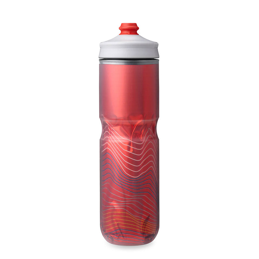 Polar/Hydrapak, Surge Ascent, Water Bottle, 600ml / 20oz, Silver