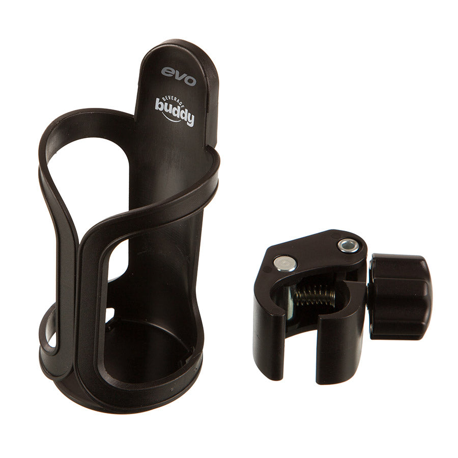 Evo, Beverage Buddy, Bottle Cage, Polycarbonate, Black