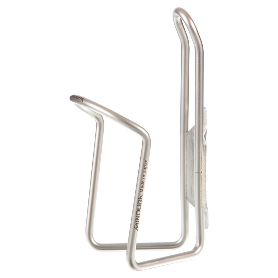 Minoura, AB100-5.5, Bottle Cage, Alloy, Silver