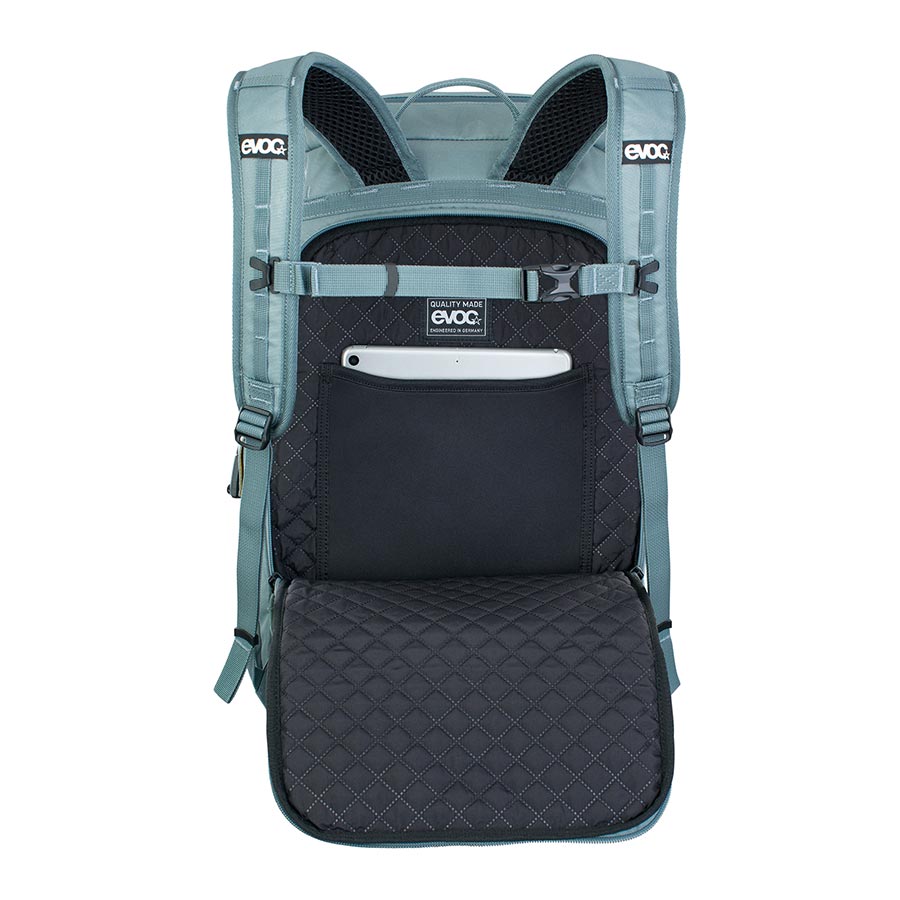 EVOC, Mission Pro, Backpack, 28L, Steel