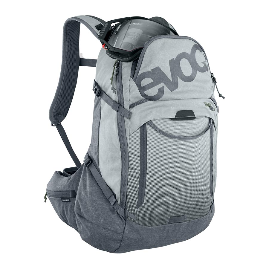 EVOC, Trail Pro, Protector backpack, 26L, Stone/Carbon Grey, SM